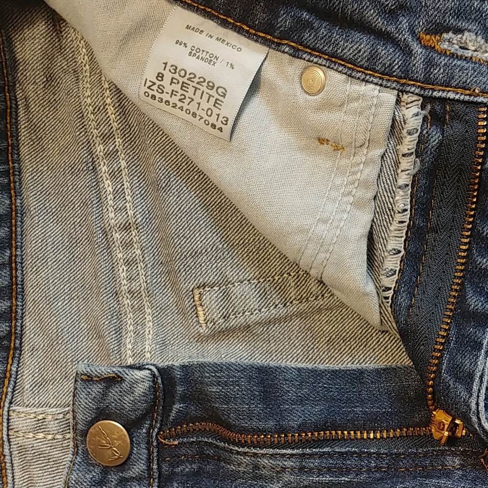 Bleu High Rise Jeans - Picture 5 of 8